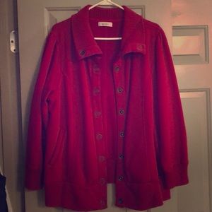 Vintage style red jacket